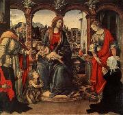 Fra Filippo Lippi Madonna with Child and Saints oil